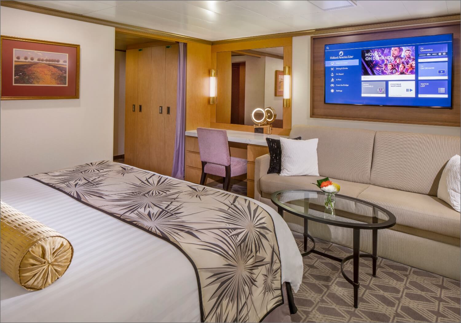 Holland America Noordam Suite Stateroom