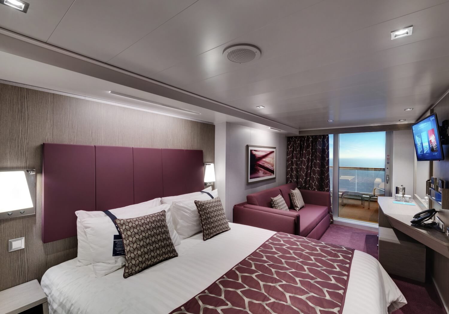 MSC Seaside Balcony Cabin