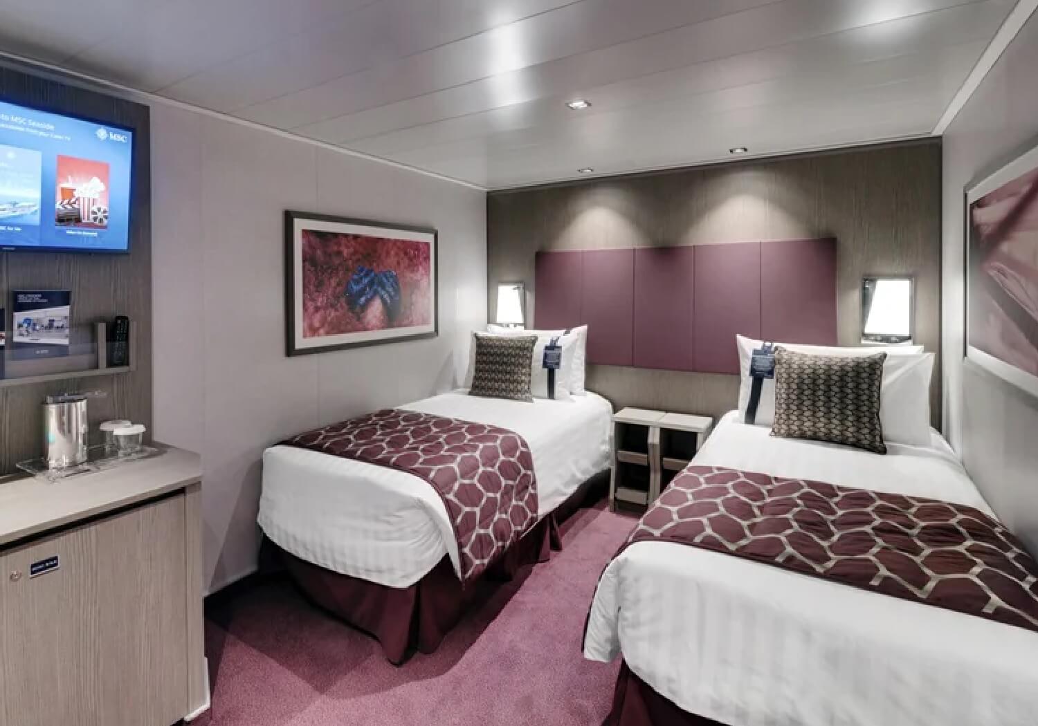 MSC Seaside Inside Cabin