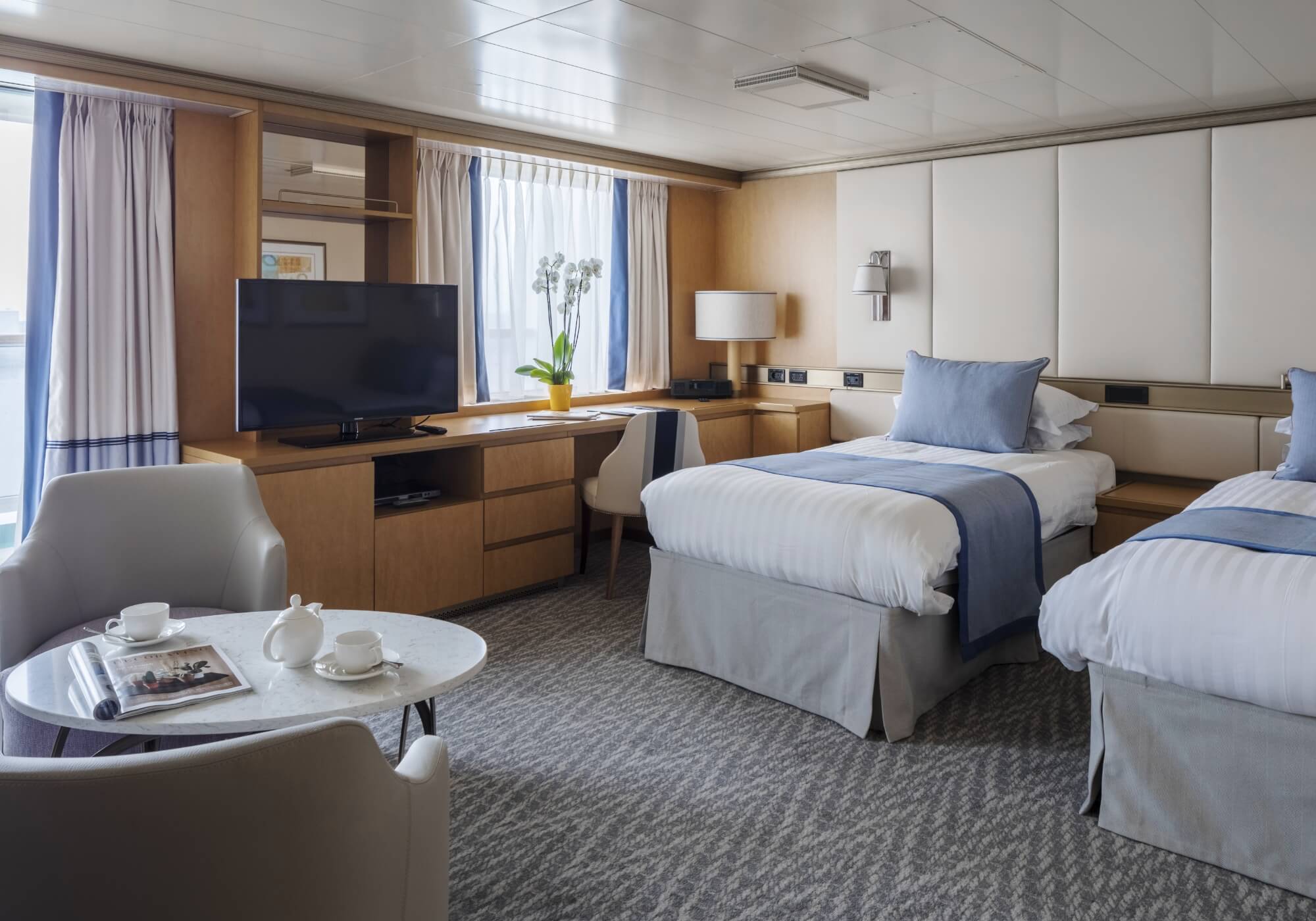 P&O Arcadia Suite Cabin