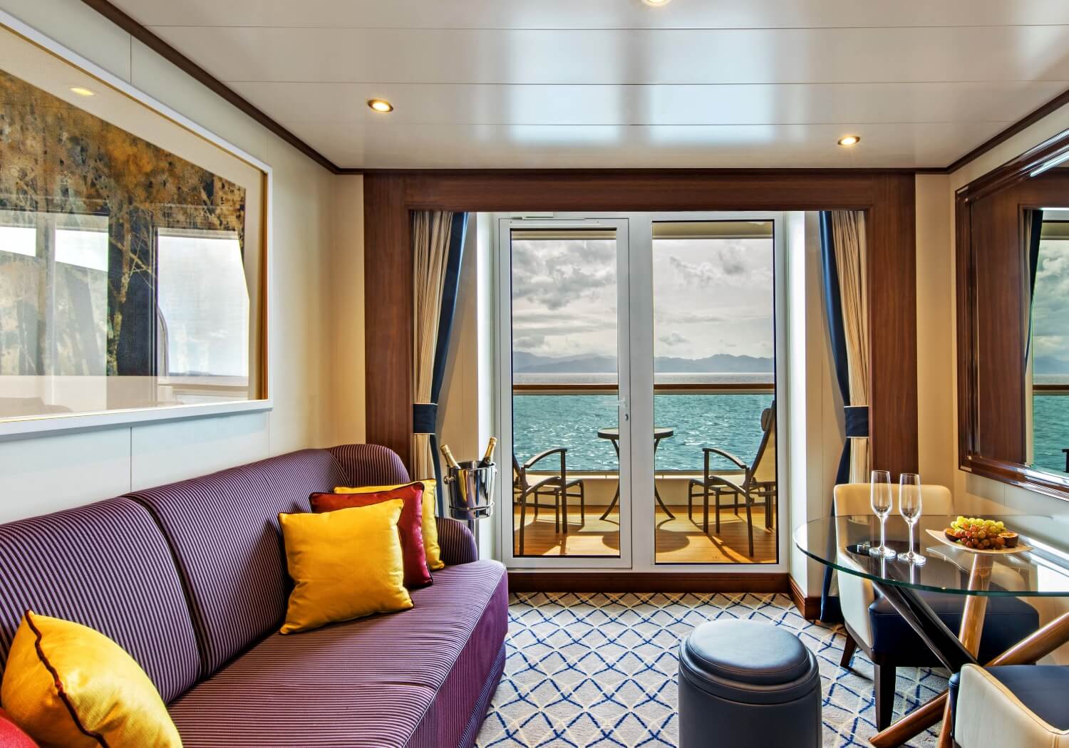 Seabourn Encore Veranda Suite Stateroom