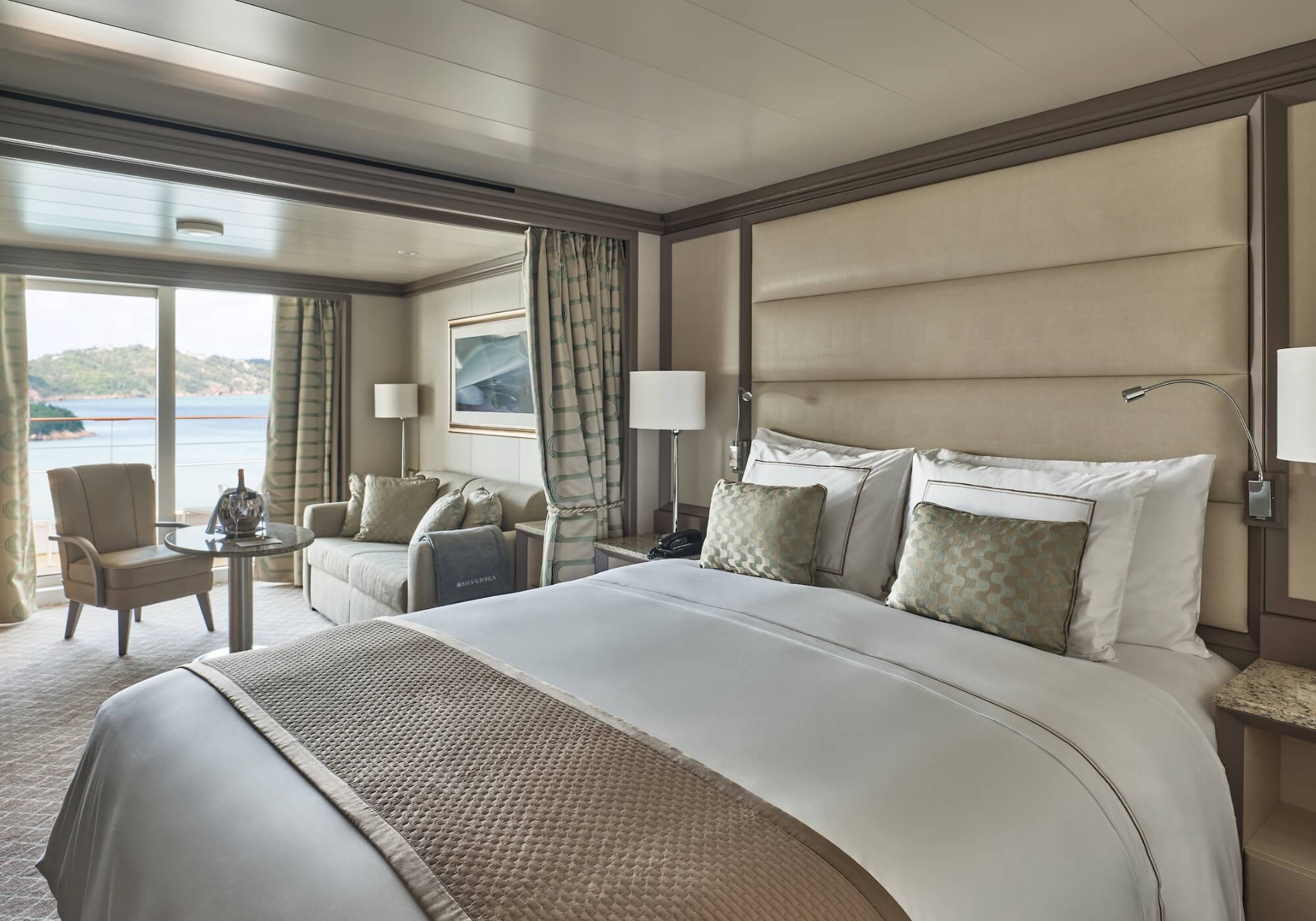 Silversea Silver Moon Veranda Suite Cabin